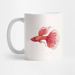 Red Moscow Guppy Mug